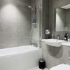Photo 6: Bathroom with good shower. Shared between two.