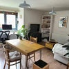 Photo 3: Living room with desk