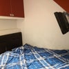 Photo 8: Bedroom 4 with LCD TV, double bed, double wardrobe, desk, chest of drawers
