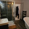 Photo 5: Walk in shower/stand alone bath