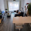 Photo 5: Living/dining room, couch, cat tree, TV, exercise area, etc.