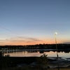 Photo 9: Sunset overlooking river from balcony.