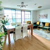 Photo 1: lounge & balcony with fantastic Manchester views