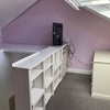 Photo 3: The bedroom currently painted pink