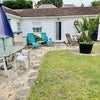 Photo 9: Outdoor walled patio garden