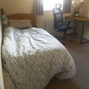 Photo 1: Single bed, chair and desk