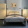 Photo 4: Room 14 - double bed, large wardrobe and tallboy.