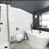 Photo 7: Upstairs bathroom, shower and toilet