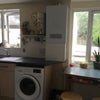 Photo 5: kitchen with little dining space for morning cofee.