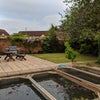 Photo 9: Large secluded garden with pond and furniture