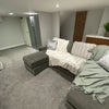 Photo 9: Basement TV and Lounge Area