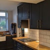 Photo 7: Newly refurbed kitchen - and view of garden