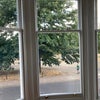 Photo 7: View out the living room window directly over the park
