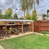 Photo 9: Garden bike shed