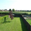 Photo 4: Garden with beautiful park behind property