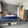 Photo 4: Room 5 - Light & Airy with Double wardrobe and drawer unit, coat stand