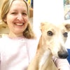 Photo 9: with a family friend's whippet puppy 