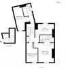 Photo 9: Floor plan - the bedroom is 'bedroom 2'