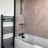 Photo 5: Heated towel rail and good shower