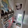 Photo 5: stairwell from upper landing