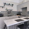 Photo 2: Flat 1 Kitchen oven, grill & hob. microwave, kettlle & toaster , fridge