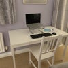 Photo 6: Table extends to create a desk for work or study