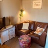 Photo 8: Own snug are in kitchen with TV