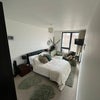Photo 2: Bedroom (same room as first pic, different decor!) 