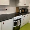 Photo 6: Kitchen, electric oven/hob/grill.  Appliances included. (Tall fridge/freezer not in shot)