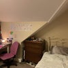 Photo 2: Single bedroom with bed, desk and chest of drawers and small walk in wardrobe (which you can't see i