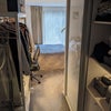 Photo 8: Wardrobe area between bedroom and bathroom 