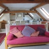 Photo 5: Flat 1 sitting/dining room with open plan kitchen