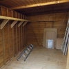 Photo 9: large shed, with bolted bike rack