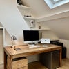 Photo 2: 180cm x 90cm desk / Herman Miller chair (not shown) / fridge / lamp / air purifier