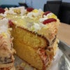 Photo 7: Lemon Meringue Sponge with Lemon Curd and a Raspberry Buttercream