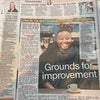 Photo 3: A piece from The Sun on ‘Well Grounded’ (social enterprise) 