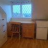 Photo 6: Desk with storage & own fridge-freezer