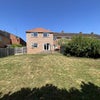 Photo 10: Large Sunny Garden with Patio furniture & Cycle Shed