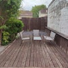 Photo 9: Decking area of good size garden