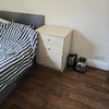 Photo 4: Double bed and side table 