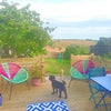 Photo 7: Walled Garden and Decked area with sea view