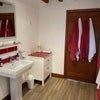Photo 6: Red Bathroom 