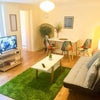 Photo 3: Lounge area with sofa, kitchen table