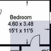 Photo 2: Double Room Plan