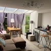 Photo 7: the private sitting room with the bedroom