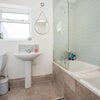 Photo 9: The second bathroom, on the middle floor