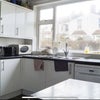 Photo 8: kitchen with a view to the garden