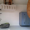 Photo 2: Clothes rail, chest of drawers and table