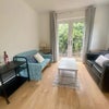 Photo 3: living room with French Door