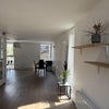 Photo 3: Open space in living room and kitchen area